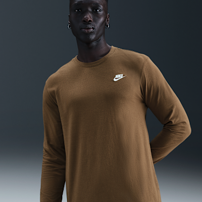 Nike Sportswear Club Men's Long-Sleeve T-Shirt. Nike.com